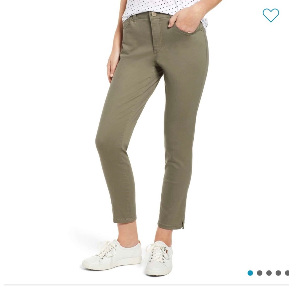 WIT & WISDOM | high-waist ankle skinny jeans